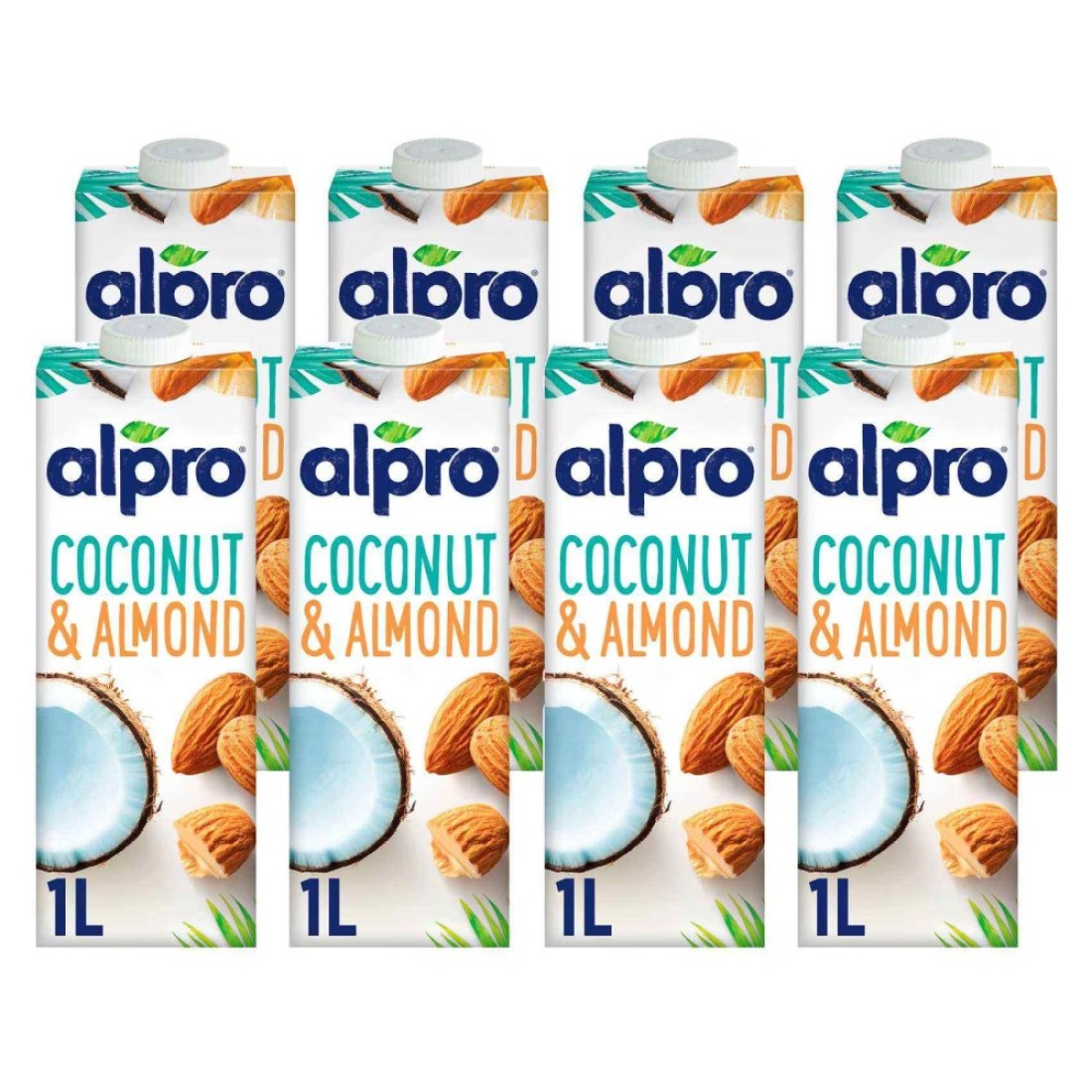 Alpro Coconut and Almond Drink 1L Pack of 8