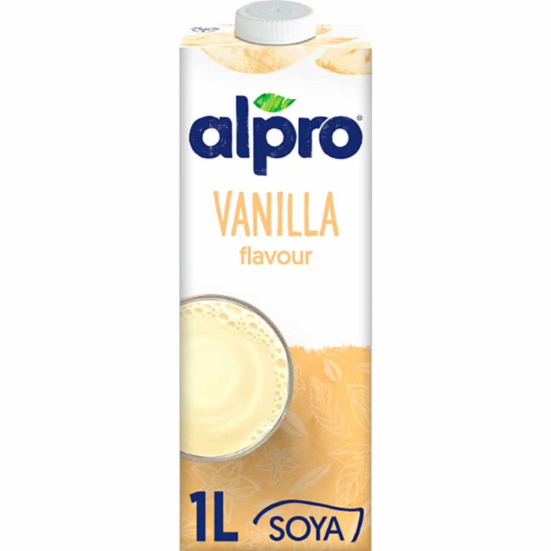 Alpro Soya Vanilla Drink, 100% Plant-Based, Lactose &amp; Dairy Free 1L