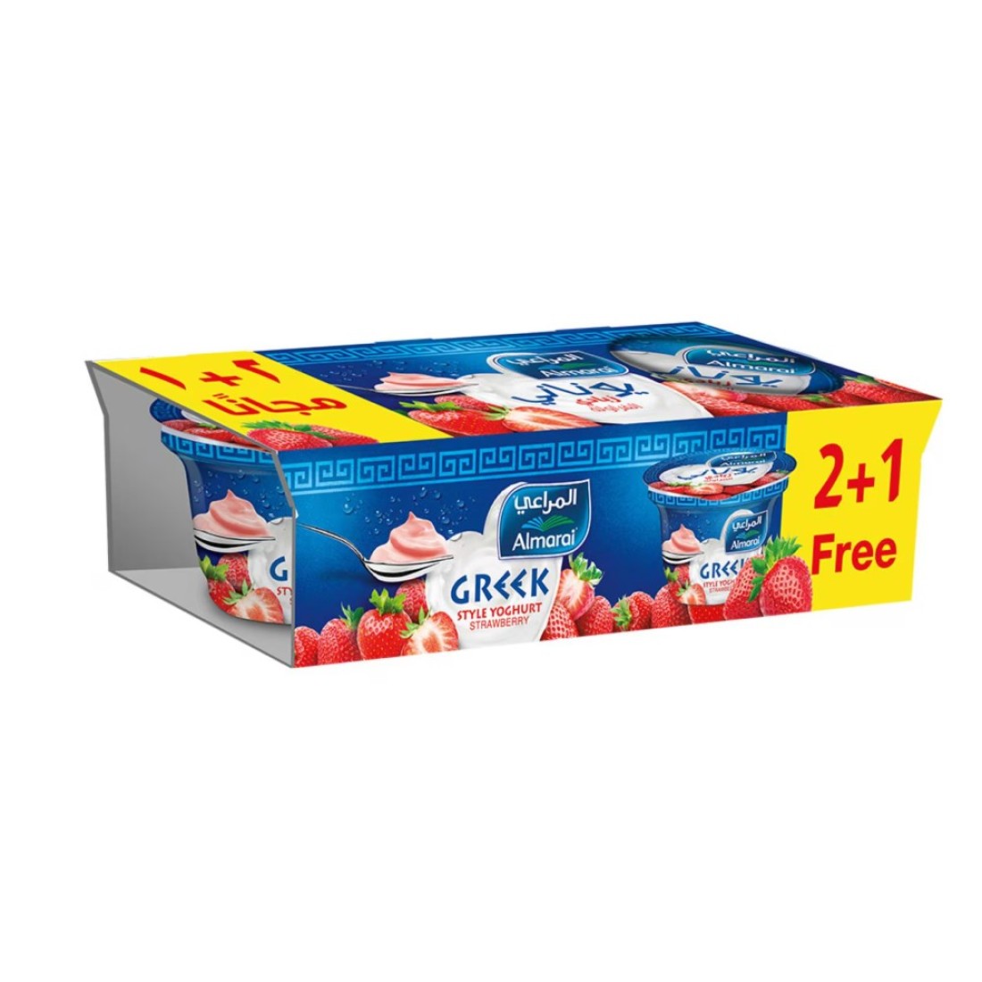 Almarai Greek Style Strawberry Yoghurt,150ml