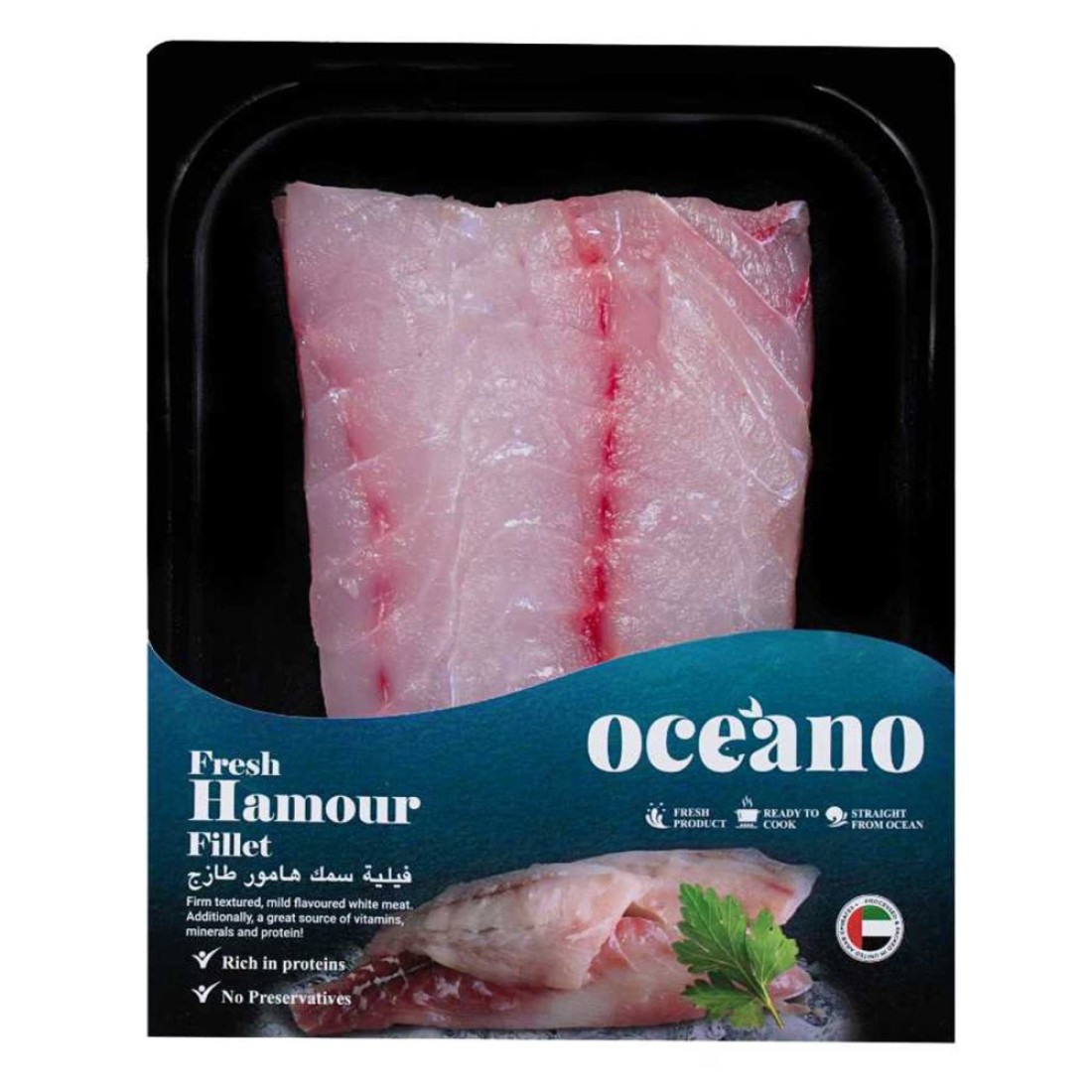 Oceano Fresh Hamour Fillet 200g