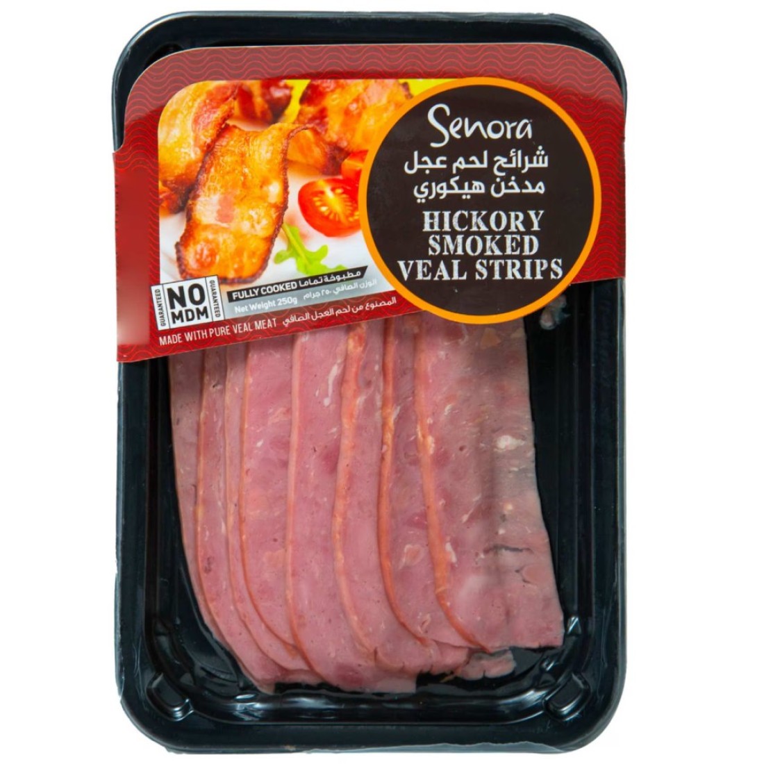 Senora Hickory Smoked Veal Strips 250g