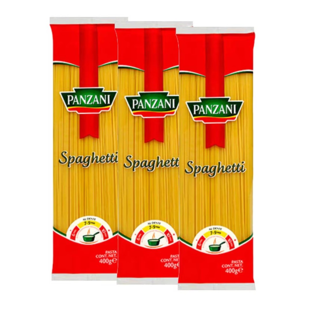 Panzani Spaghetti Pasta 400g Pack of 3