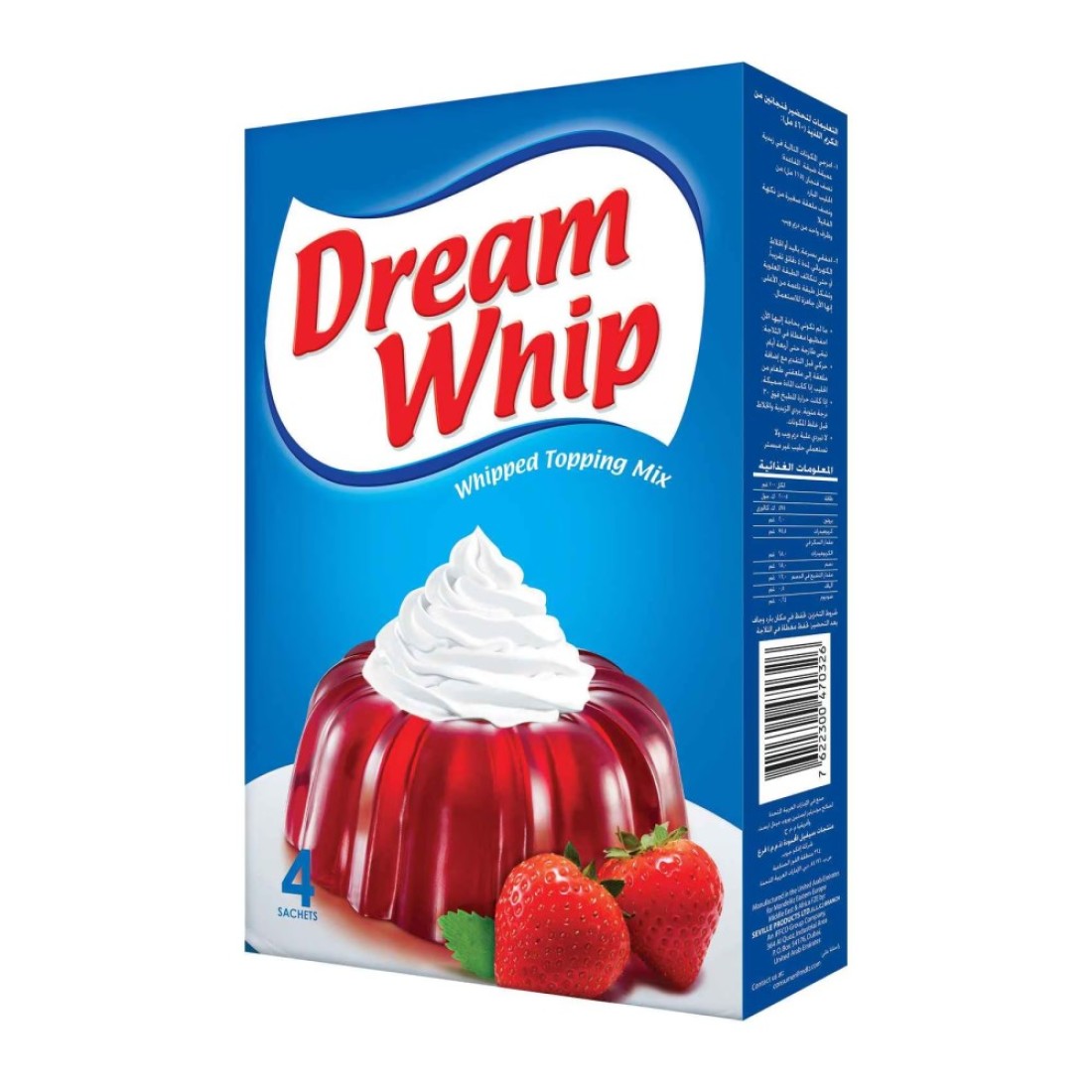 Dream Whip Whipped Topping Mix 4 Sachets 144g
