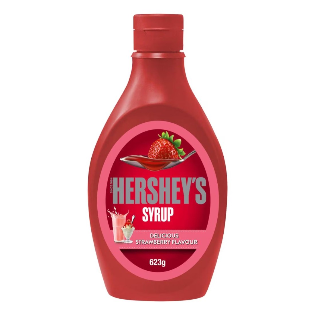 Hershey&#39;s Strawberry Syrup 623g