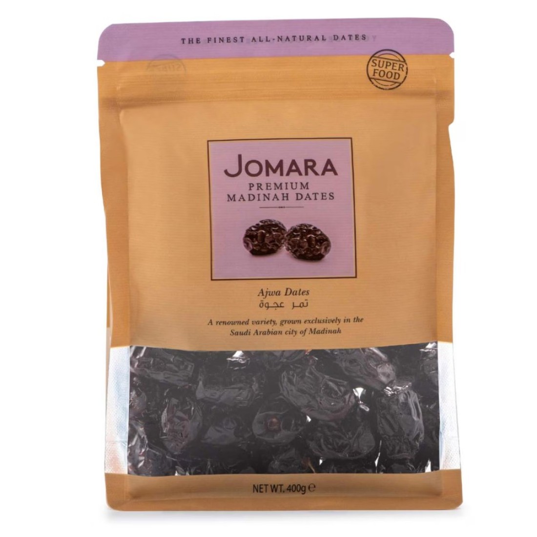 Jomara Premium Ajwa Dates Pouch 400g