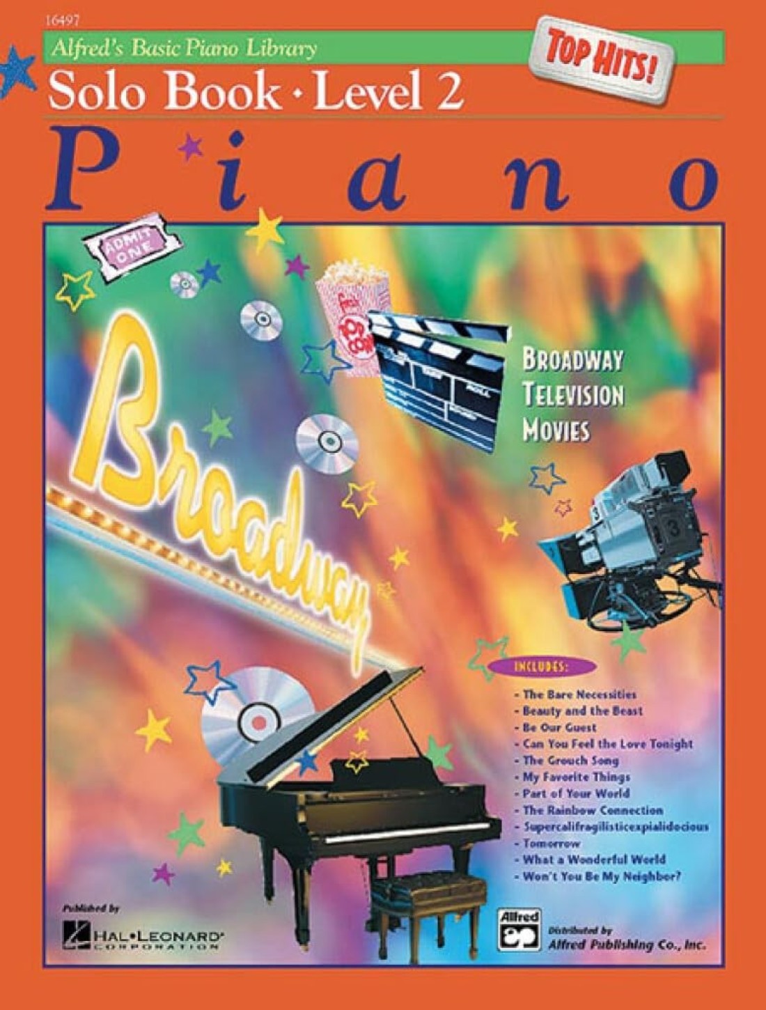 Alfred&#39;s Basic Piano Library Top Hits! Solo Book, Bk 2 (Alfred&#39;s Basic Piano Library, Bk 2)
