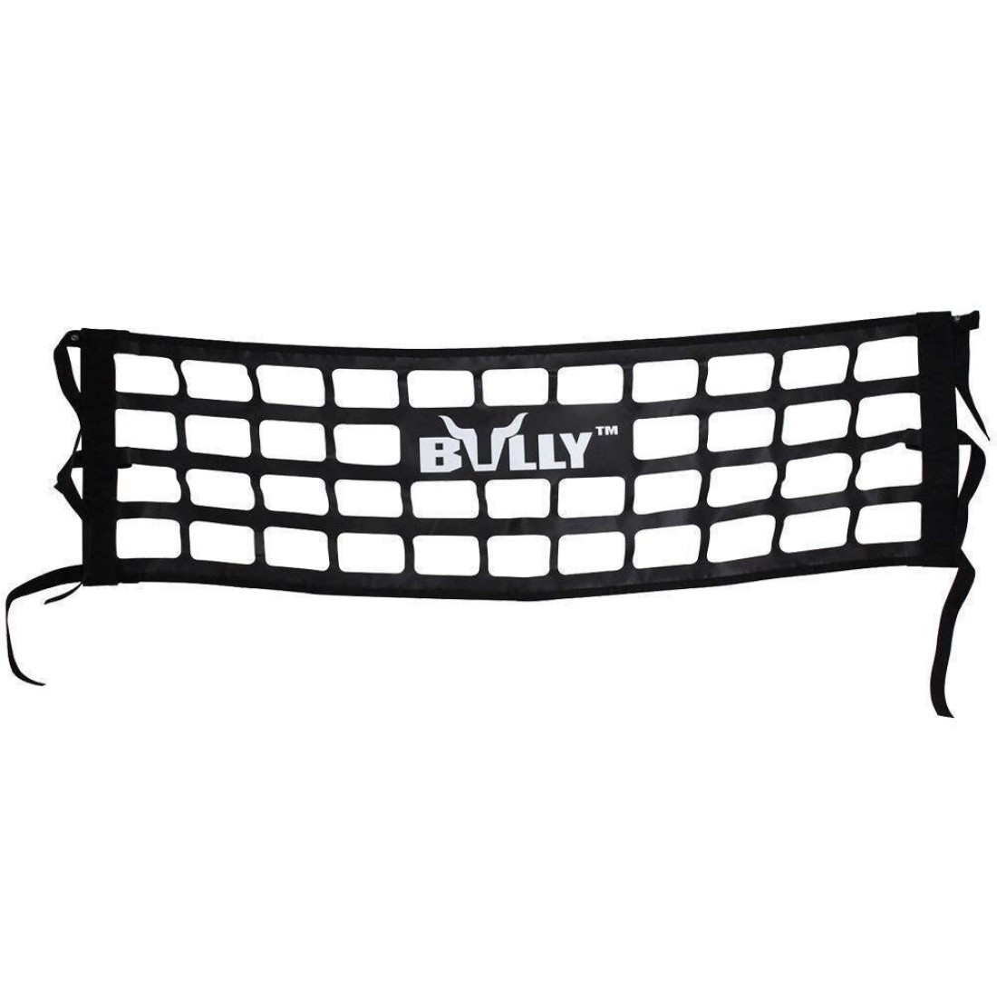 Bully TR-03WK Black Nylon Universal Fit Truck Heavy Duty Full-Size 60&quot; x 18&quot; Cargo Tailgate Net For Trucks from Chevy (Chevrolet), Ford, Toyota, GMC, Dodge RAM, Jeep
