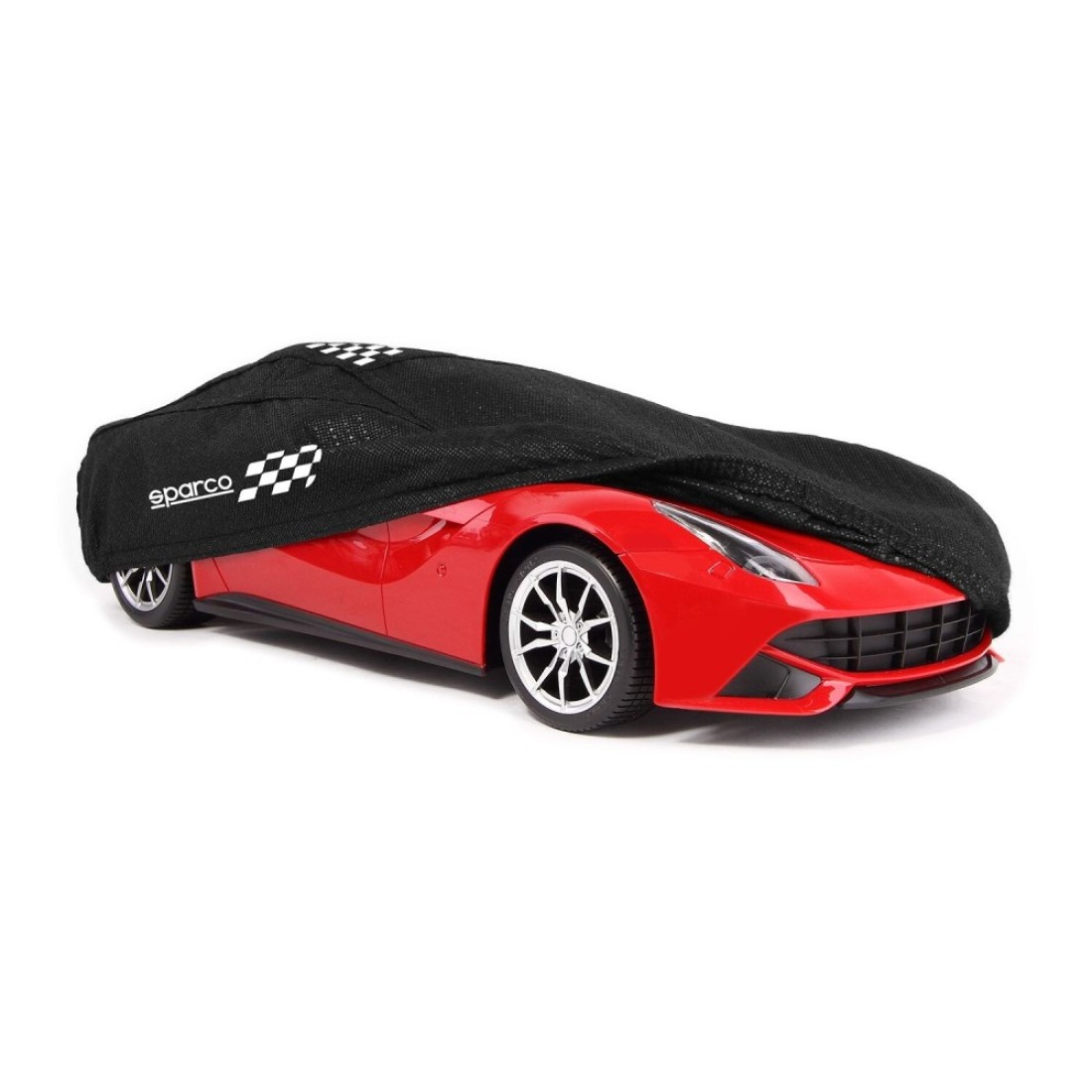 Sparco - Universal Car Cover Non-Woven Black Large