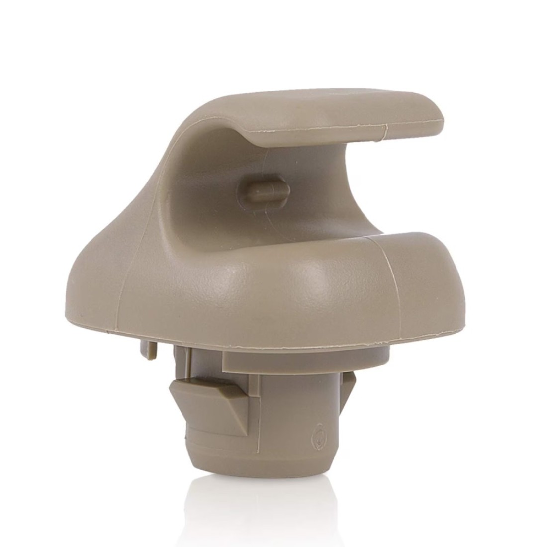 runmade Beige Sun Visor Hook Clip Bracket Hanger Compatible with Honda Accord Civic CRV Odyssey Pilot