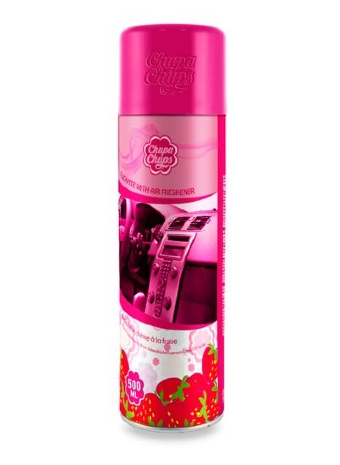CHUPA CHUPS 500ML COCKPIT AIR FRESHENER (STRAWBERRY CREAM)