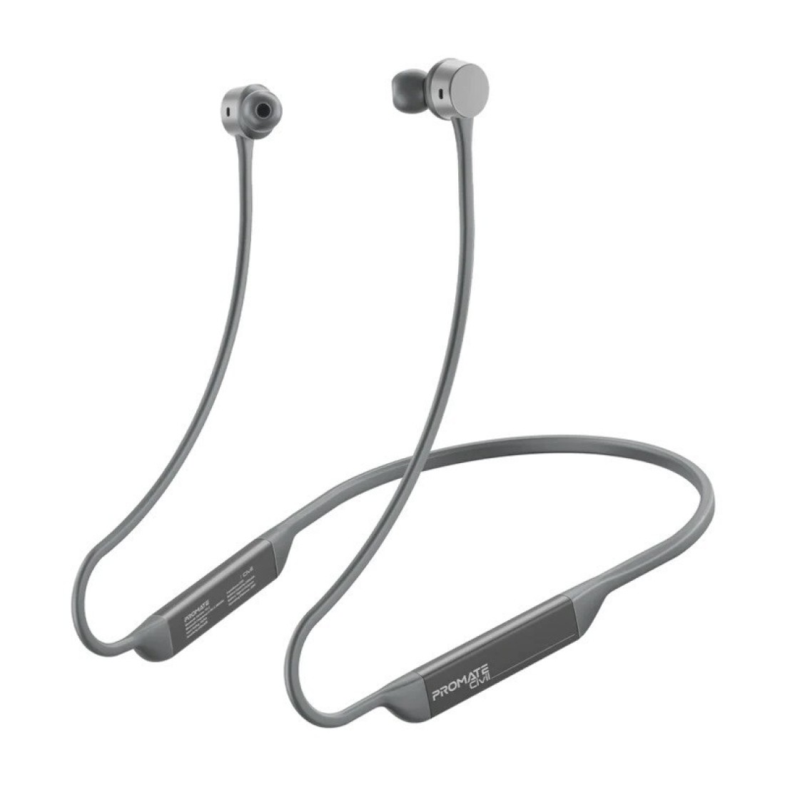 High-Fidelity Liquid Silicone Wireless Neckband Earphones
