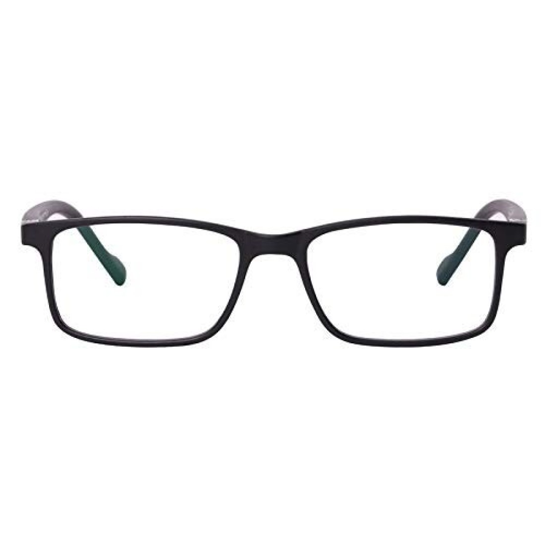 TOM OLIVER JUNIOR Blue Light Blocking Computer Screen Glasses - Anti Blue Light, Protection Eyewear for Children from Digital Screen Time for Boy&#39;s &amp; Girl&#39;s Age 5 - 12 (Rectangle, Black)