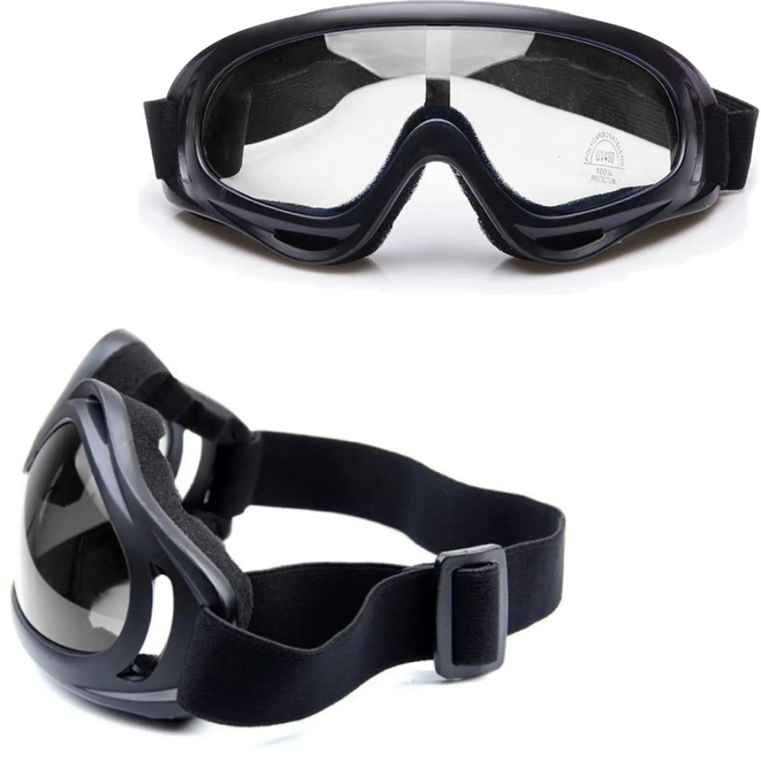 Eyeglasstor Children&#39;S Safety Goggle Glasses Nerf Guns Eye Potection Eyewear For Kids Lightweight Windproof UV400 Compatible With Foam Blasters Teens Game Battle clear