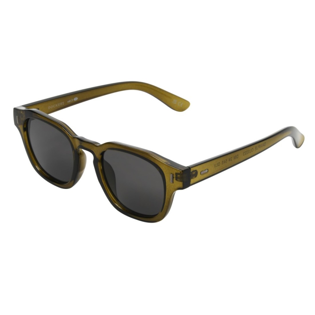 Dockers Men&#39;s Colton Sunglasses GEO, Olive, 47mm
