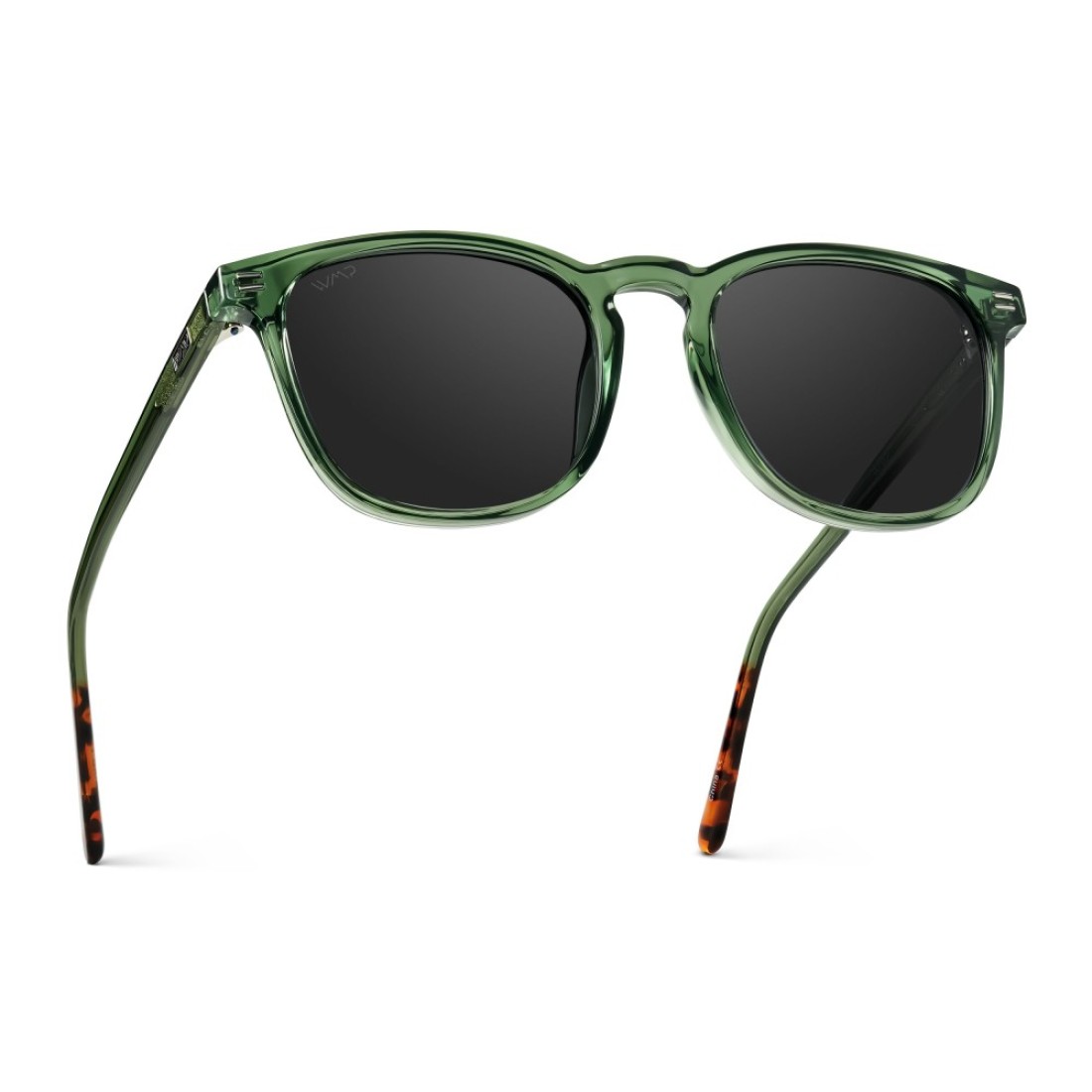 WMP Eyewear - Men&#39;s Polarized Modern Rounded Square Sunglasses