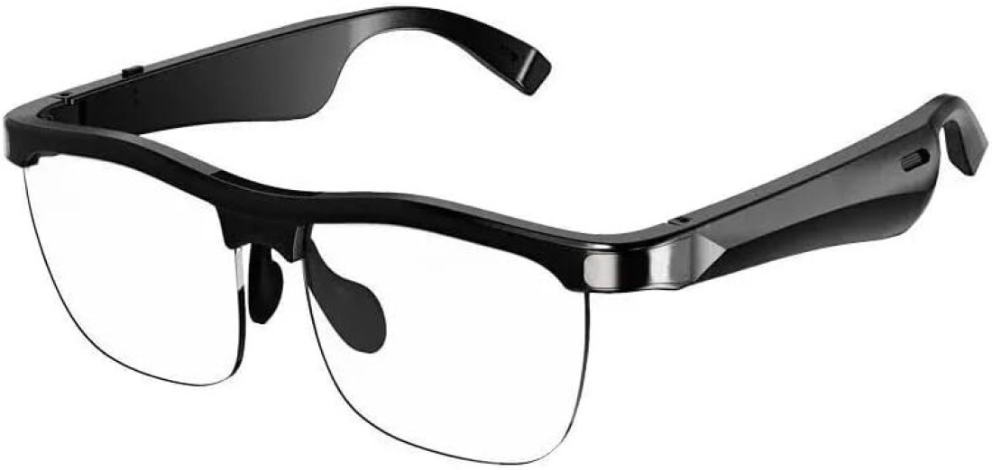 Smart Glasses &ndash; Polarized Bluetooth Sunglasses with Built-In Audio Mic &amp; Open Ear Speakers, UV Protection, Voice Control, Wireless Bluetooth Sunglasses