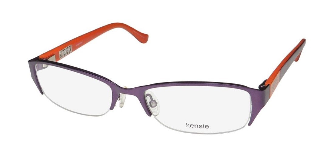 KENSIE Eyeglasses CHARISMA Eggplant 51MM