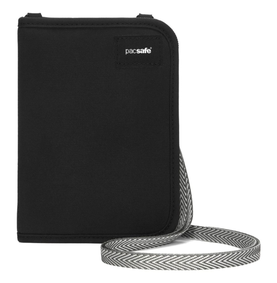 Pacsafe Rfidsafe V150 Anti-theft Blocking Compact Passport Wallet, Black