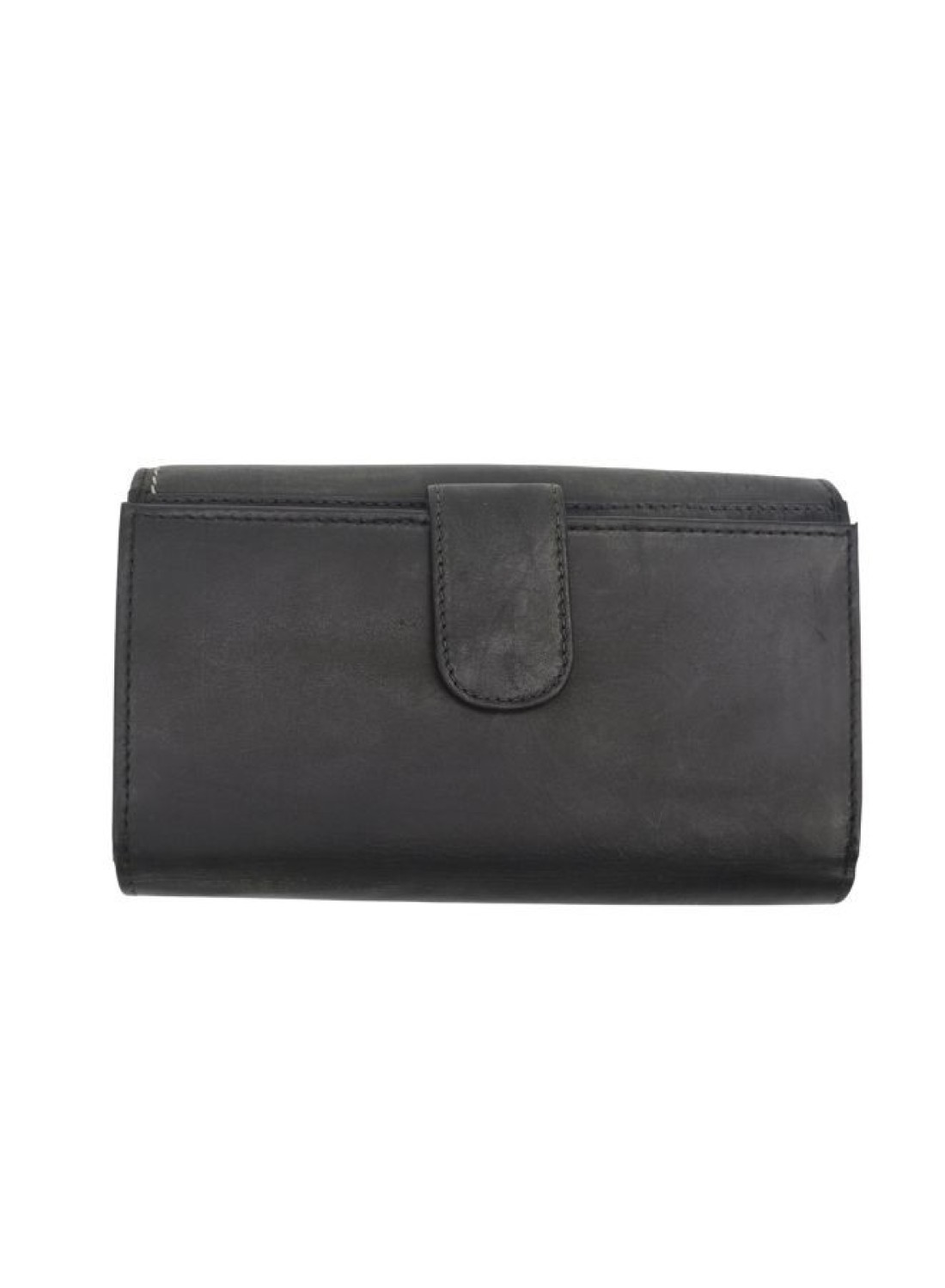 Gai Mattiolo Stylish Leather Wallet for Men - Black, Size 17.5 x 9.5 x 3