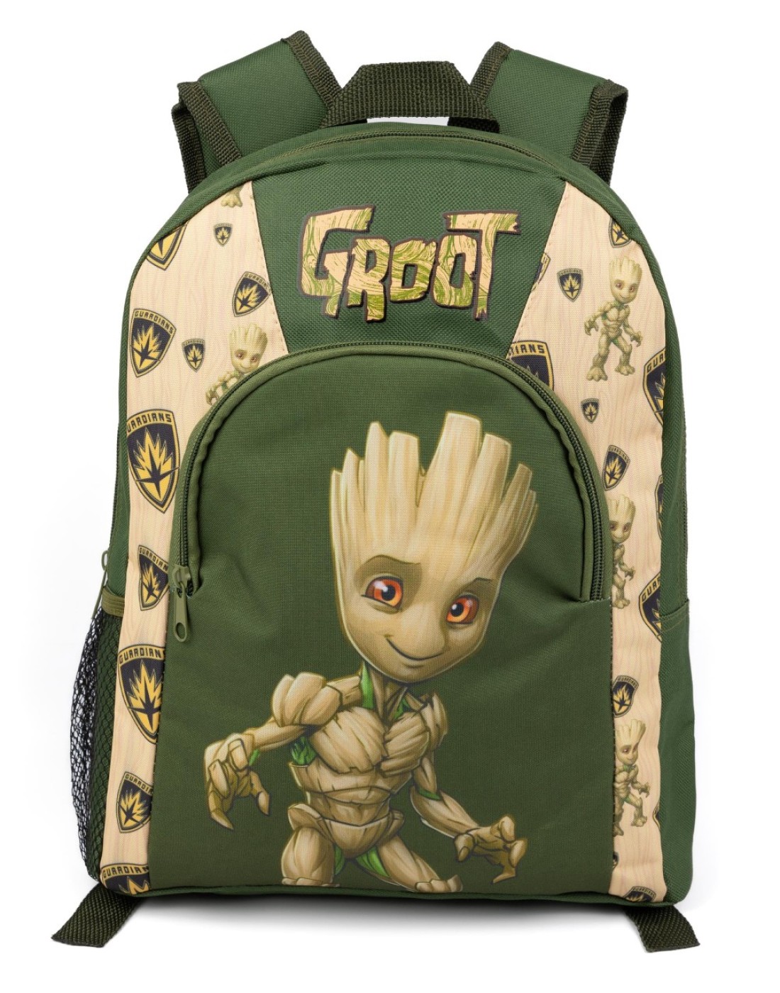 Marvel Guardians of the Galaxy Kids Backpack Boys &amp; Girls Green Rucksack with Adjustable Straps Baby Groot School Bag