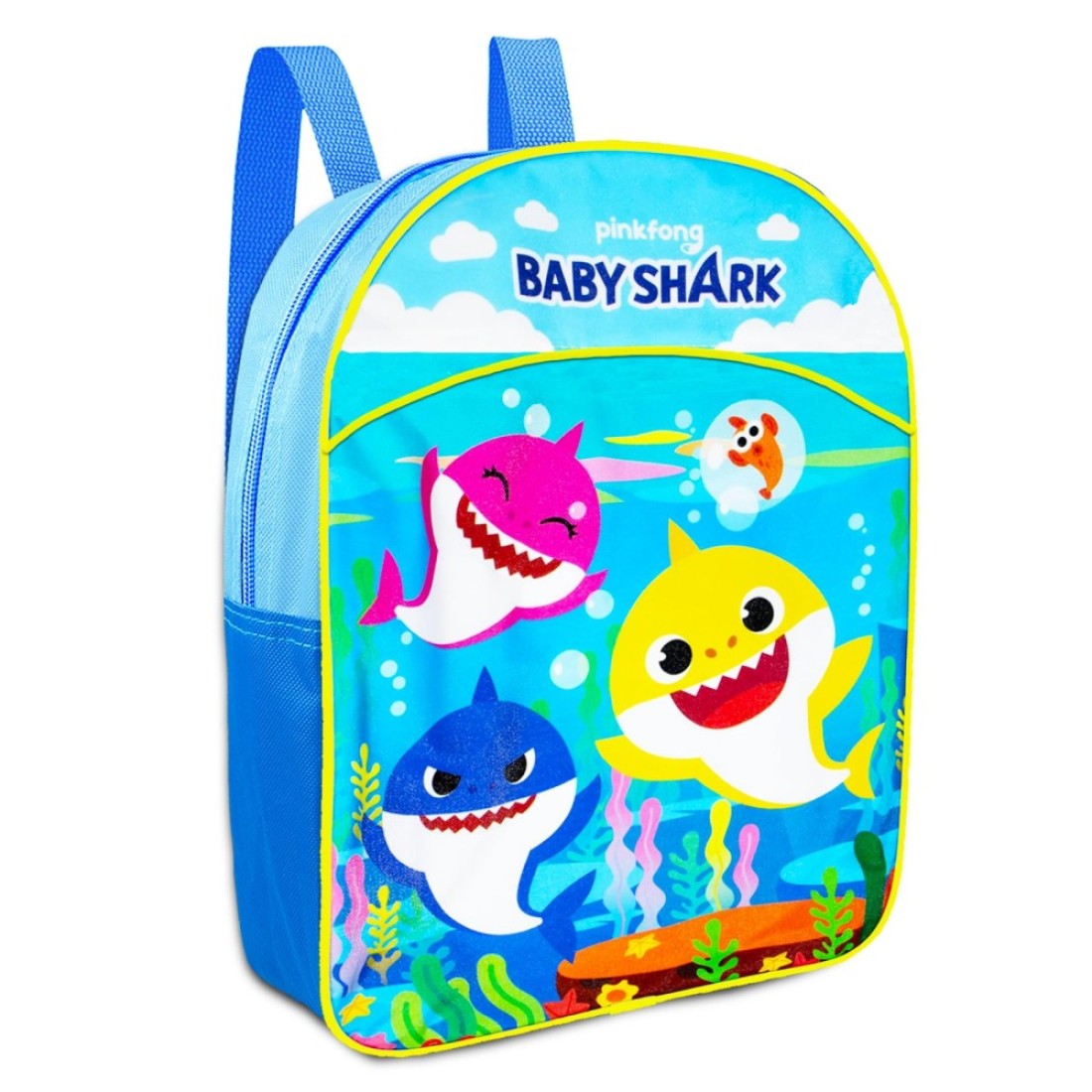 Baby Shark 3 11&quot; Mini Backpack