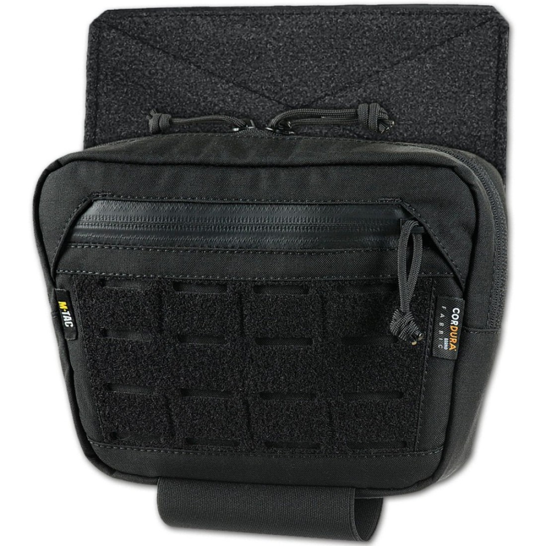 M-Tac Dump Pouch - Molle Pouch for Tactical Accessories - Black Admin Utility Drop Dangler Pouch Suitable for Belt Bag - Drop Pouch for EDC for Tactical Vest