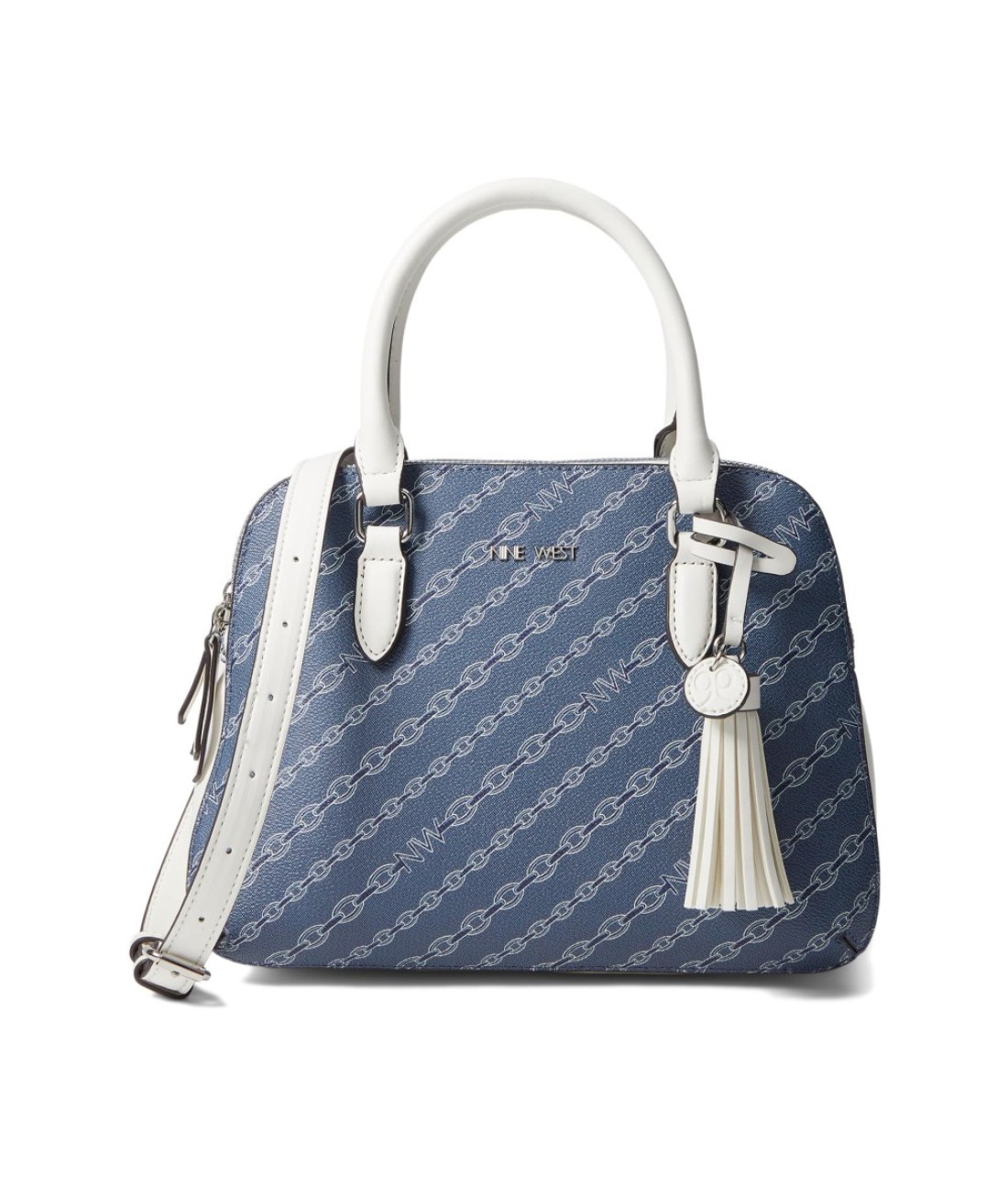 Nine West Brie Dome Satchel, Denim