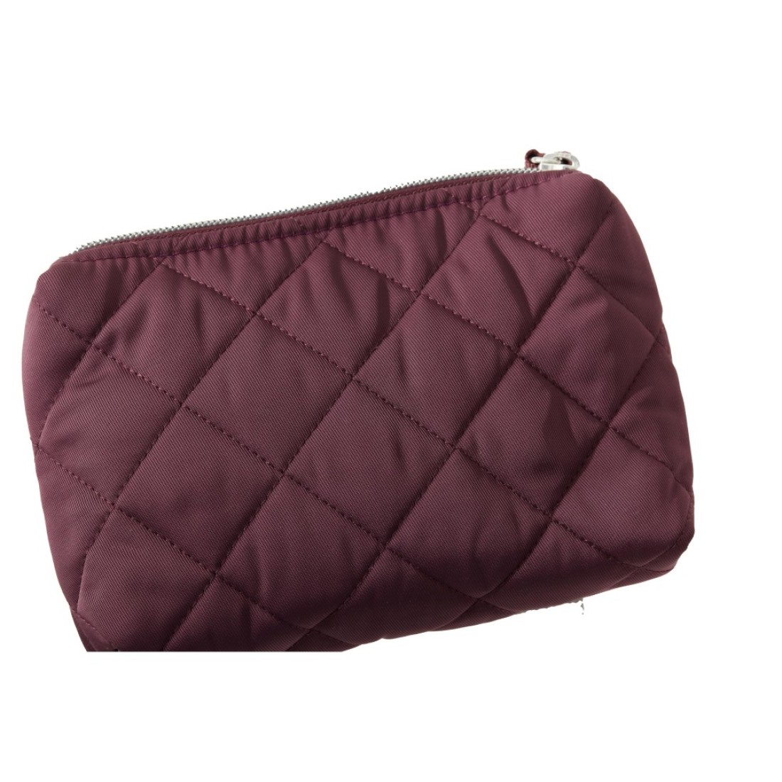 Vera BradleyPerformance Twill Cosmetic Makeup Organizer Bag Raisin