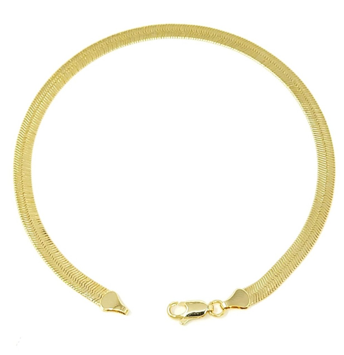 BA UNIQUE FASHION Gold Electroplated Anklet for Women, 9-12 Inch Sizes, Figaro, Cuban, Mariner, Herringbone Design - Made in Korea (12, Dia-Cut Cuban Chain)