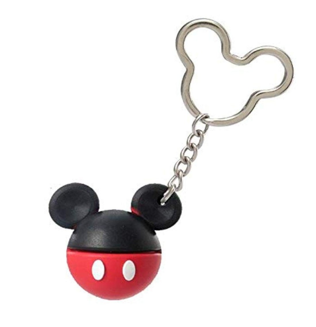 Mickey Icon Ball Key Ring Muti Color 3