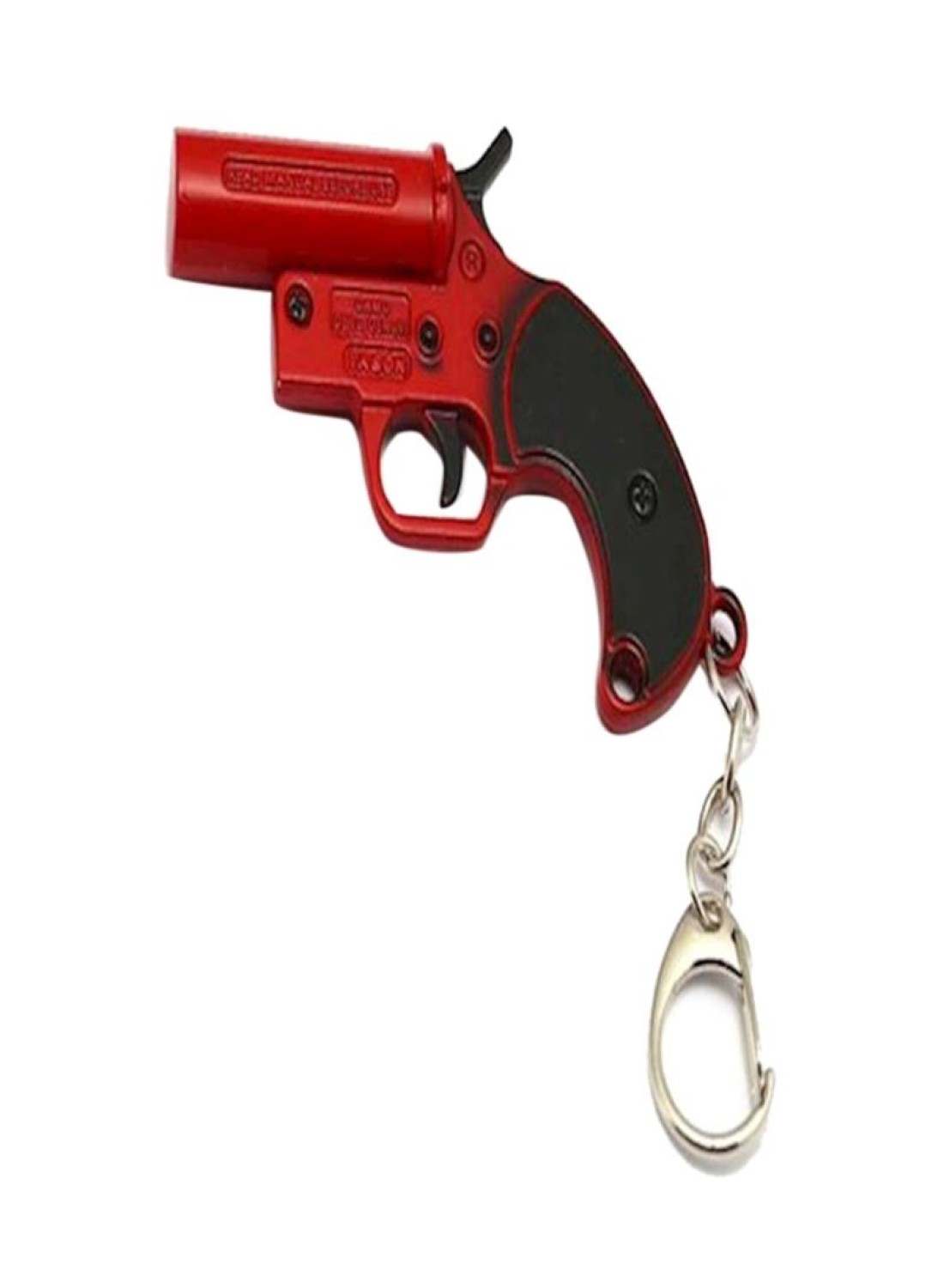 Generic Pubg Gun Key Chain Red/Black