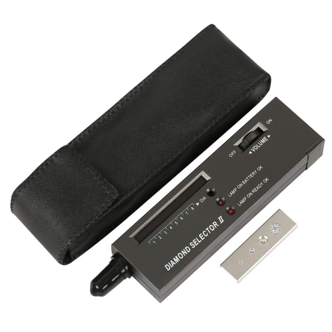 HDE High Accuracy Professional Jeweler Diamond Tester For Novice and ExpertDiamond Selector II L101