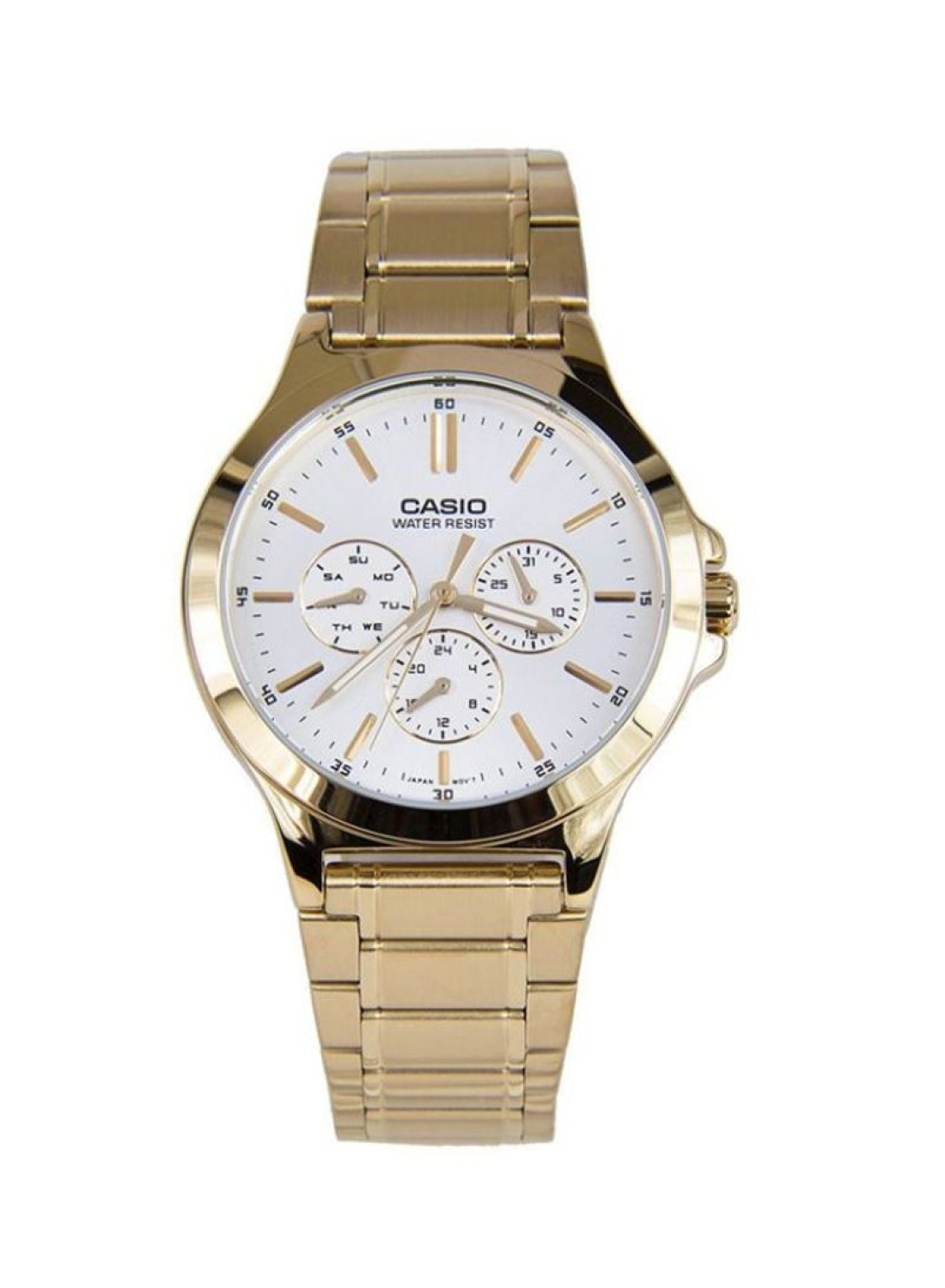 Casio - Men&#39;s Stainless Steel Analog Watch MTP-V300G-7AUDF