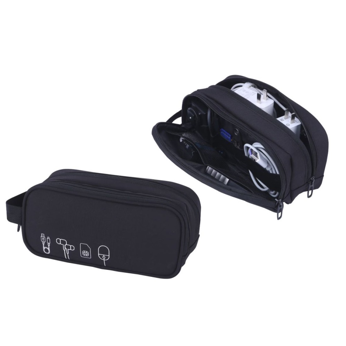 Mychoice Digital Accessories Storage Pouch Black