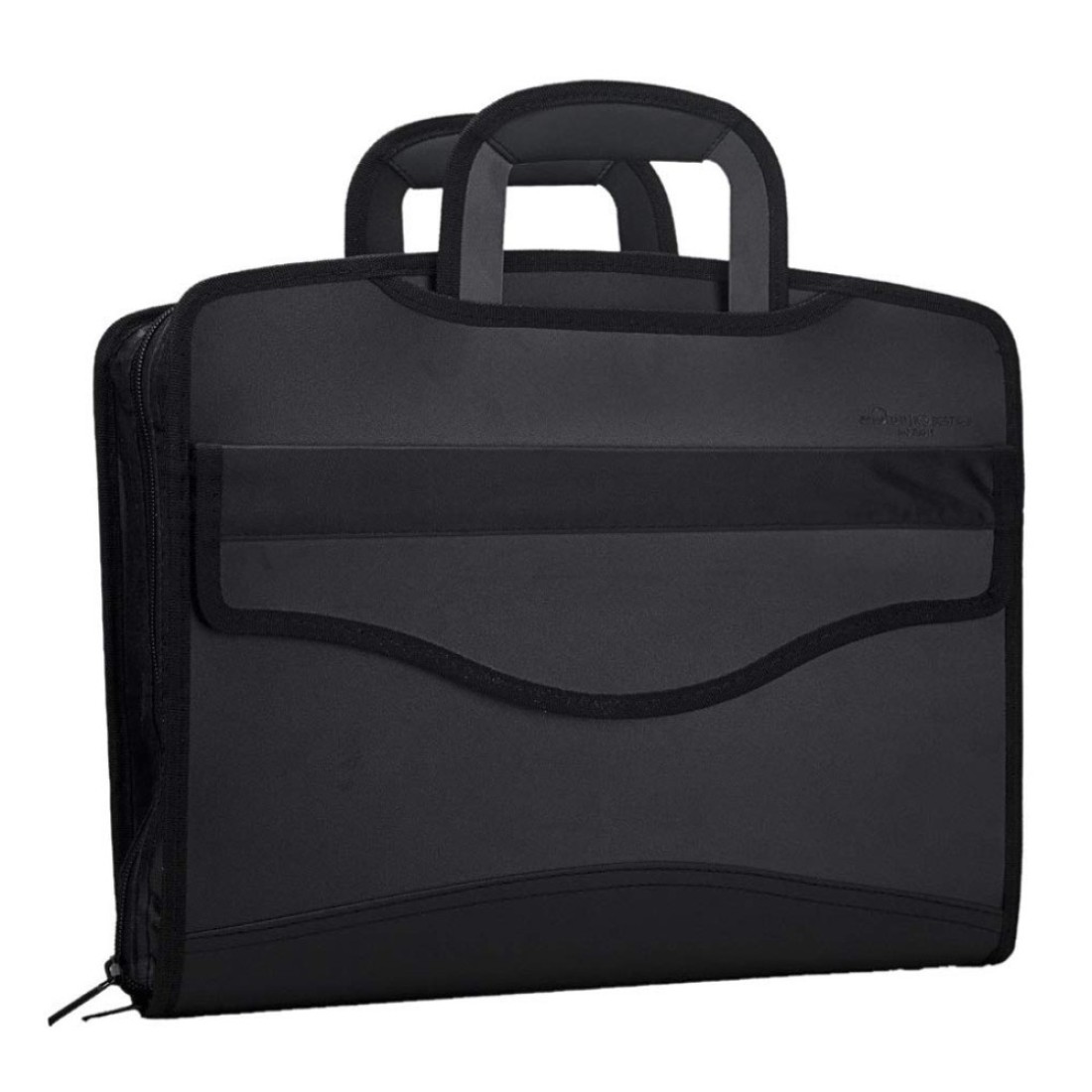 Business Document Bag Messenger Work Briefcase Waterproof Fabric Expanding File Folder Tote Travel Portfolio Document Holder Laptop Handbag Expanding Briefcase File Bag Case for Meeting Office &amp; Home