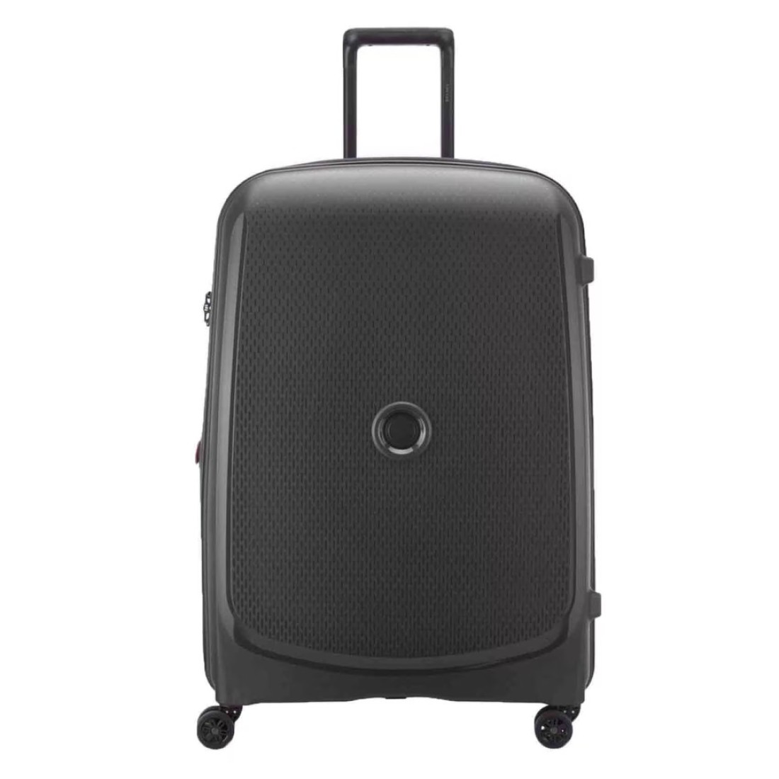 Delsey Belmont Plus 81Cm Double Wheel Trolley Case Black