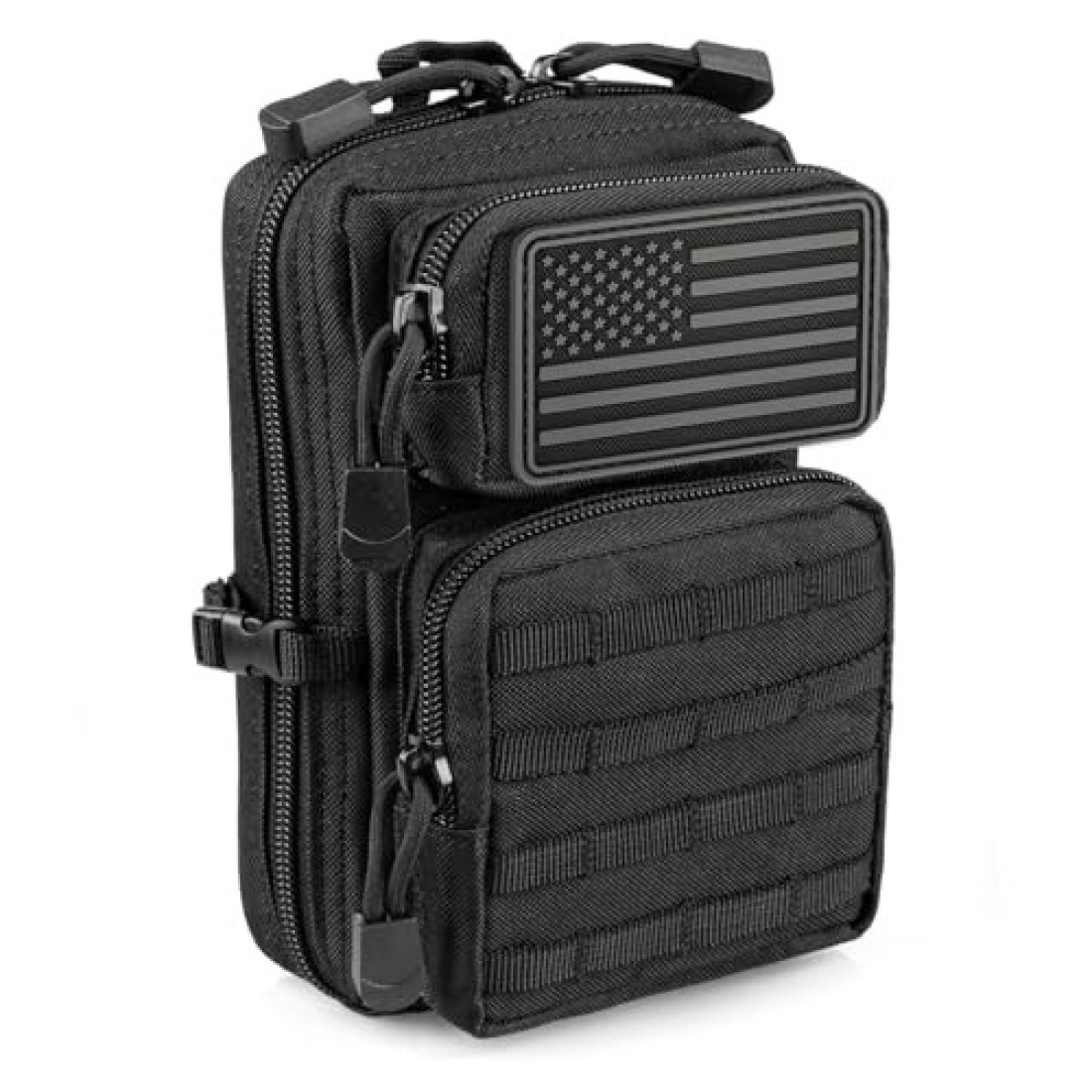 LIVANS Tactical Molle Utility Pouch EDC Tool Pouch Tactical Phone Pouches Mini Waist Pouches Medical EDC IFAK Pack Mini Design of 3Day Backpack