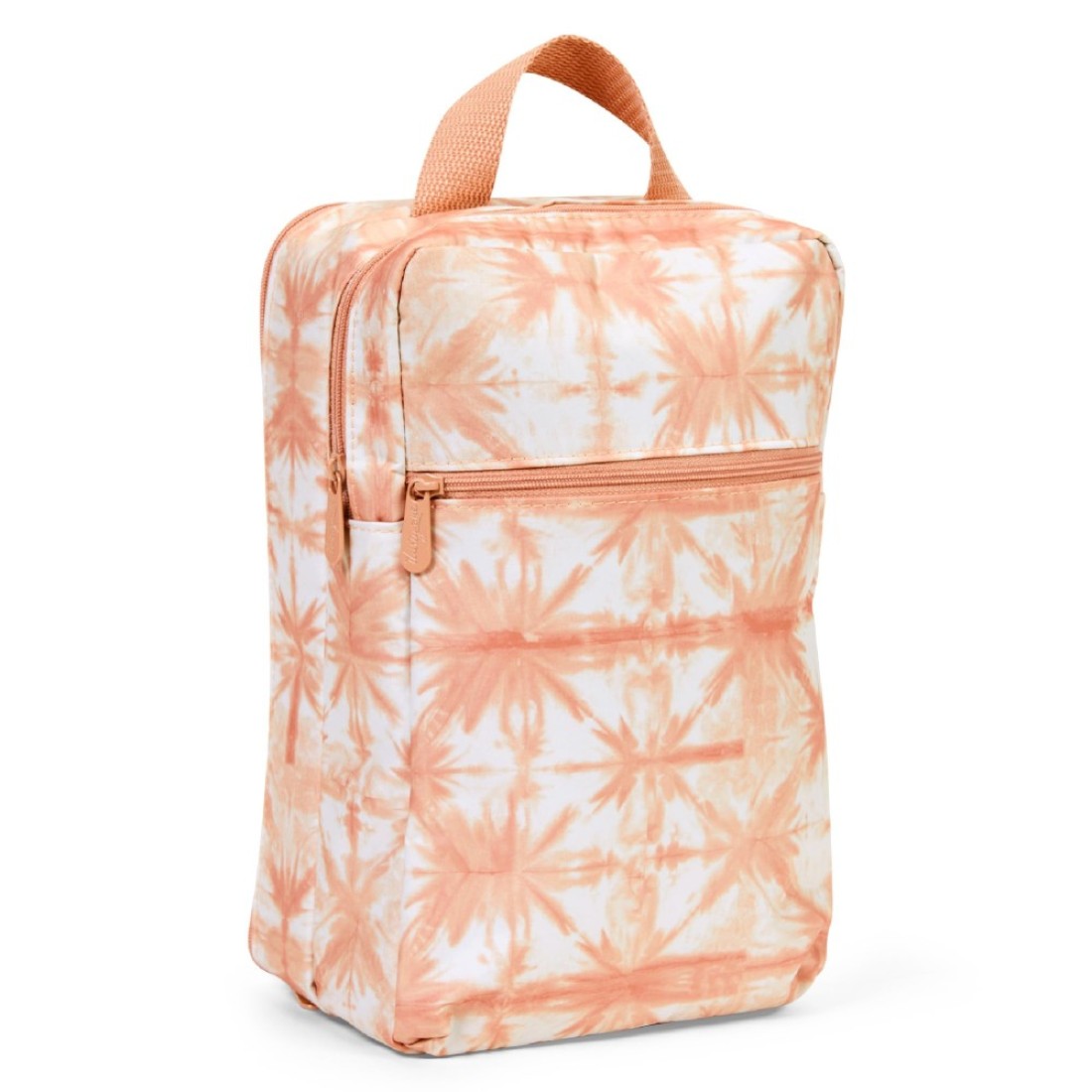THIRTY-ONE Gifts Modern Toiletry Bag, Small Toiletry Travel Bag for Makeup and Bathroom Essentials, Rosedust Shibori