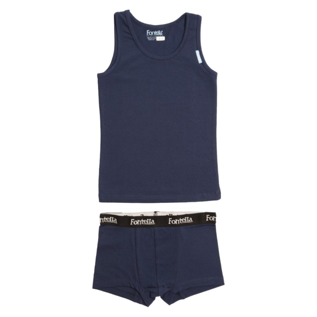 Fontella Cotton Underwear Set for Boy 800202 Navy 2 Years