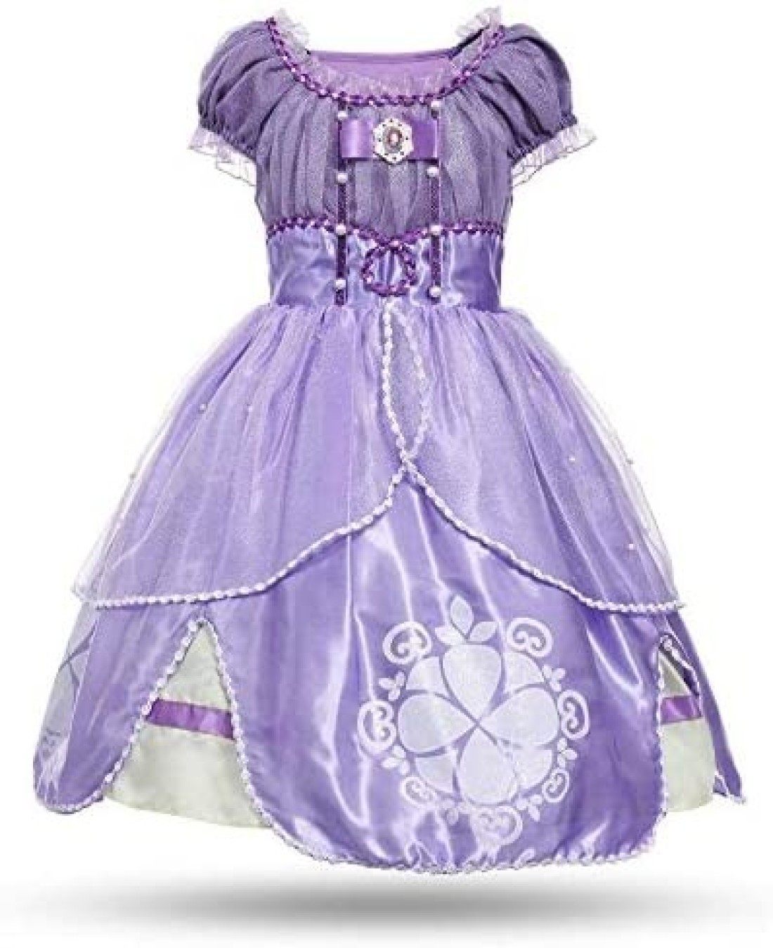 Aiwanto Dress for Girl's Princess Dress for Girl's Party Wear children Dress(130cm)