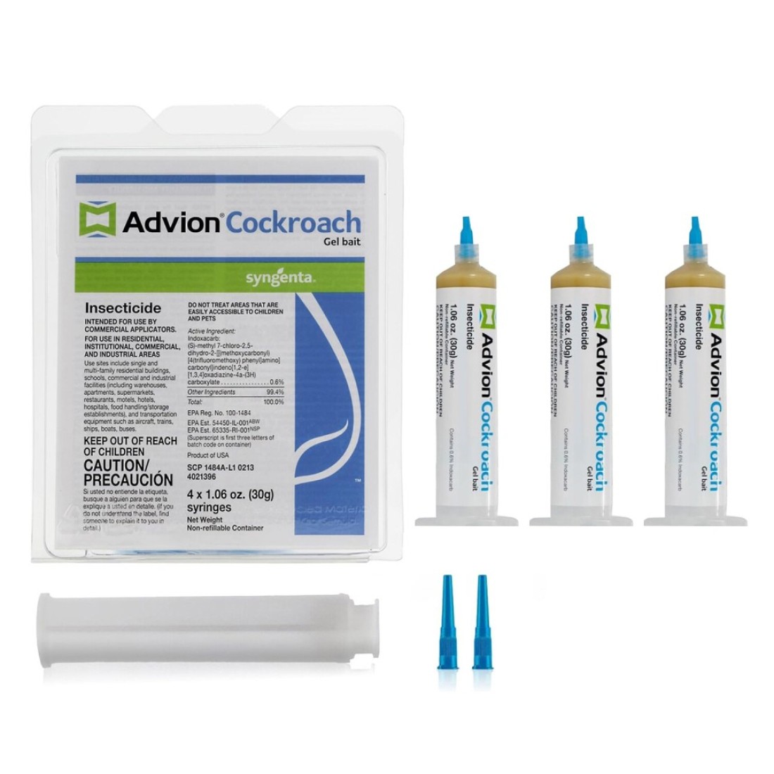Advion Pack Of 3 Cockroach Gel Bait 30g