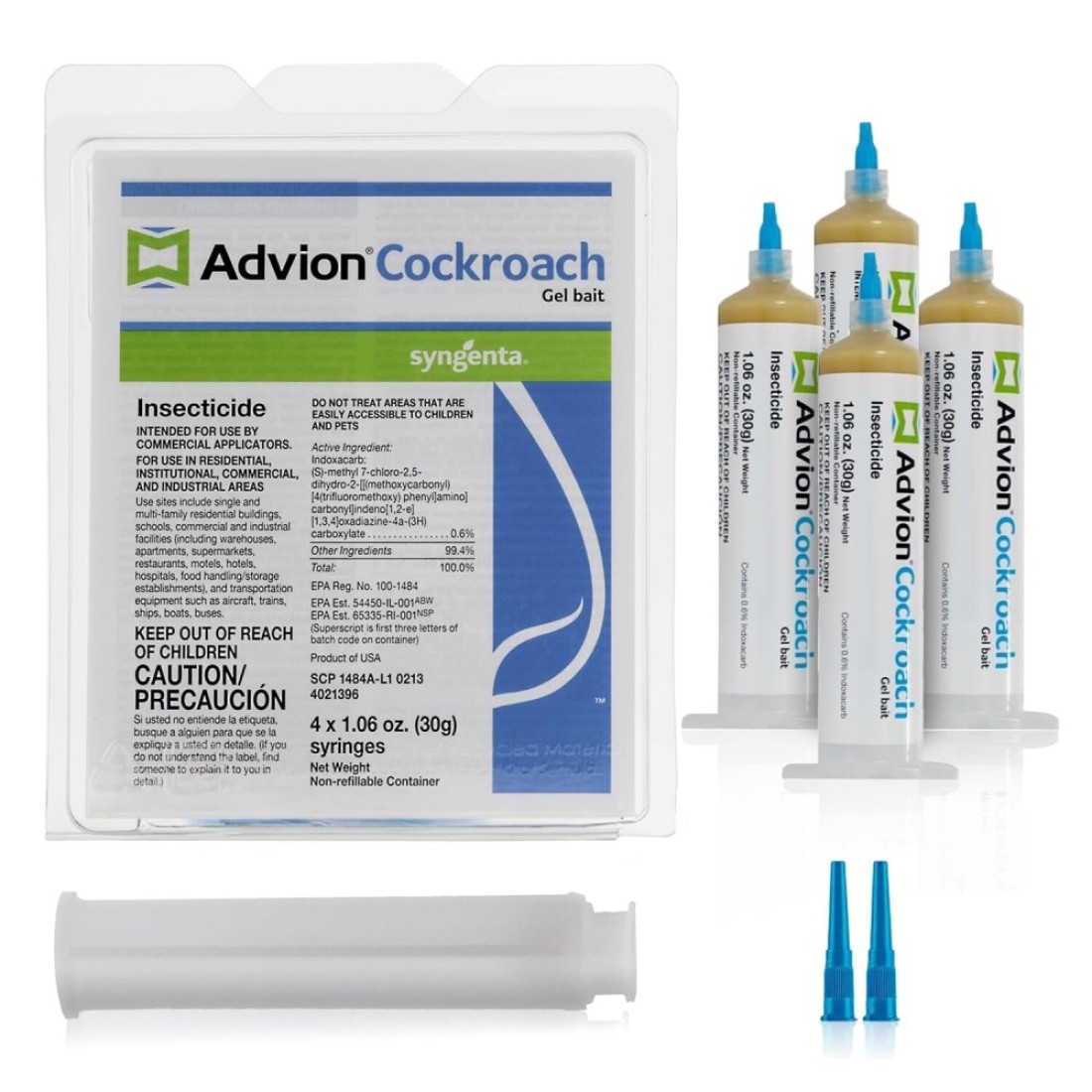 Advion Pack Of 4 Cockroach Gel Bait 30g