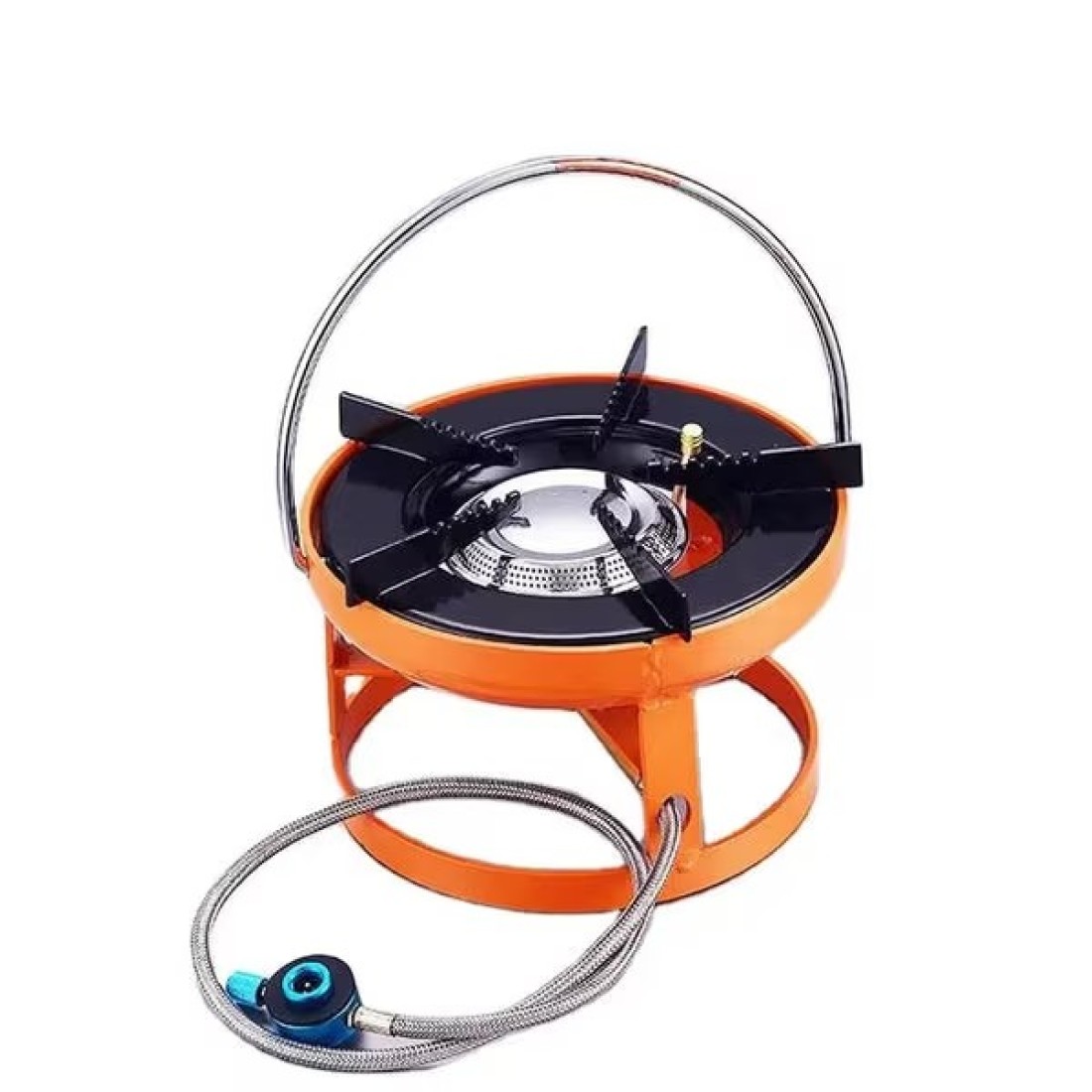 Portable Mini Stove Camping Gas Stove Windproof with Handle