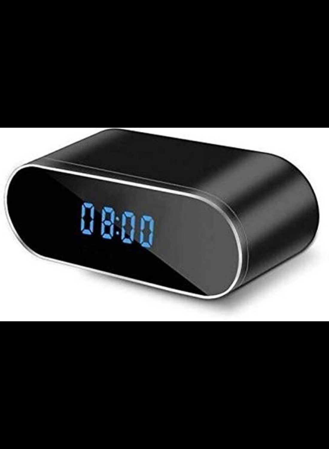 Radiotronics WiFi Camera 1080p Motion Detection Digital Table Clock Portable Rechargeable Night Vision 64GB Support