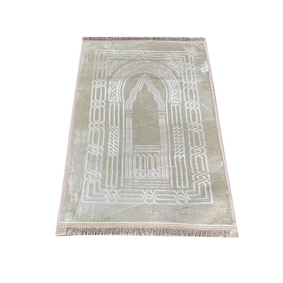 STARGOLD Traditional Turkish Prayer Mat, 80x120 cm Large Portable Multicolor Islamic Prayer Rug, Janamaz Sajjadah For Muslim Men And Women