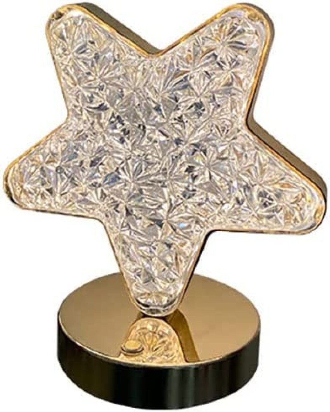 Smart Touch Portable Ramadan Star Shape Acrylic Table Lamp Led Light For Living Room Home