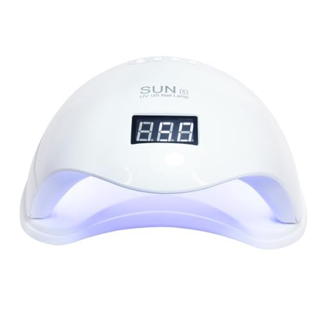SUN5 UV LED Nail Lamp 2.0-48W Smart Painless Curing, Gel Polish Dryer - White