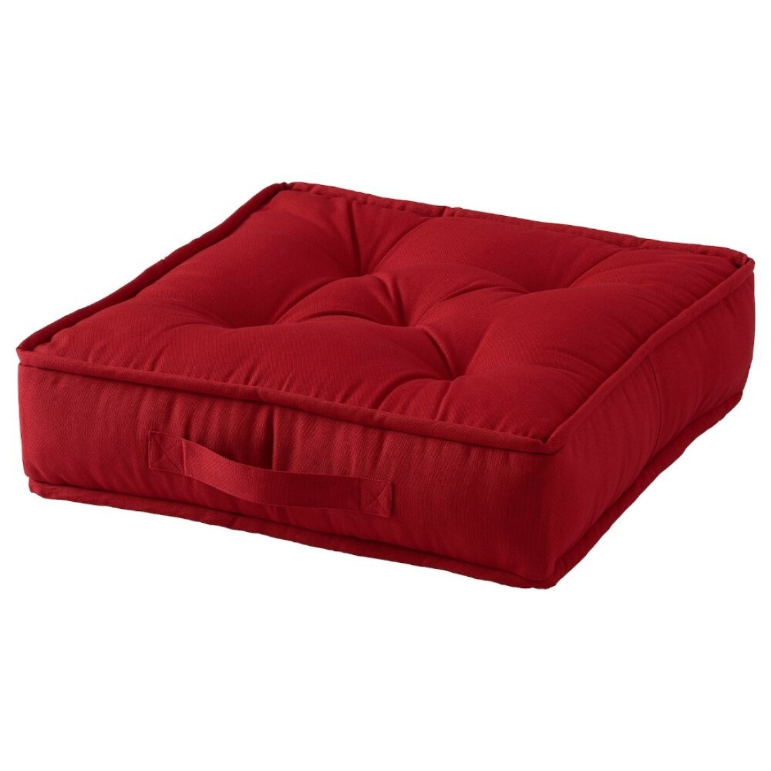 Floor Cushion Red 45X45X10cm