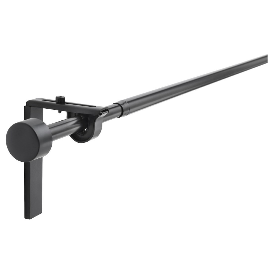 Curtain Rod Combination Black 120-210cm