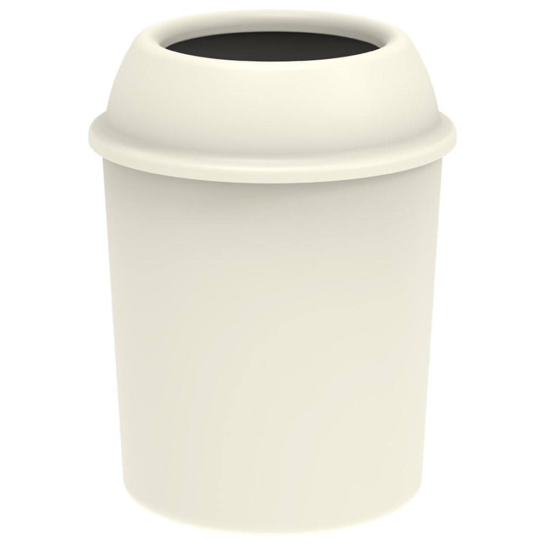 Cosmoplast Round Plastic Dust Bin (5 L, 20 x 26.5 cm)
